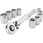 CRAFTSMAN Mechanics Tool Set, Metric, 3/8 Inch Drive, 10 Piece (CMMT34564)