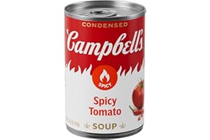 Campbell's Condensed Spicy Tomato Soup, 10.5 oz Can