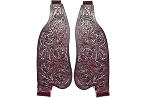 HILASON Leather Saddle Replacement Fender Pair with Hobble Strap Adult