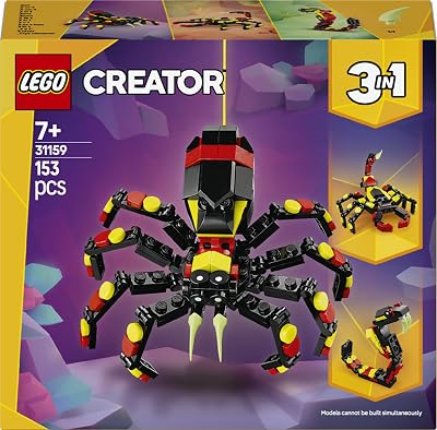 Creator 3in1 Wilde Tiere: Überraschungsspinne 31159