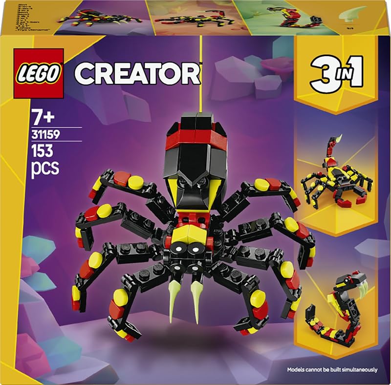 Creator 3in1 Wilde Tiere: Überraschungsspinne 31159