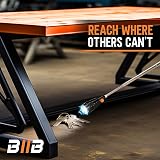 BIIB LED Magnetic Pick-Up Tool with 360° LED Light 22in Reach view 4