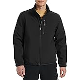 Champion mens Lightweight Active Soft Shell Jacket With Stand Collar