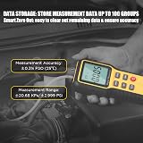 BTMETER QX-1201 Digital Manometer Gas Pressure Meter HVAC Dual Port view 2