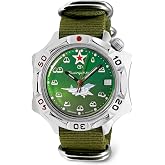 VOSTOK | Komandirskie MIG-29 Fulcrum Fighter Commander Russian Air Force Military Mechanical Wrist Watch | Fashion | Business | Casual Men&rsquo;s Watches | Model Series 124