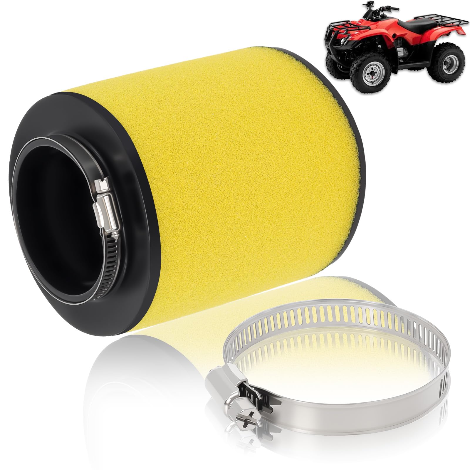Photo 1 of 17254-HP5-600 Air Filter Compatible with Honda Rancher 420 2007-2014 TRX420FA TRX420FE TRX420FM TRX420TE TRX420FPA TRX420FPE TRX420FPM TRX420TM by Podoy