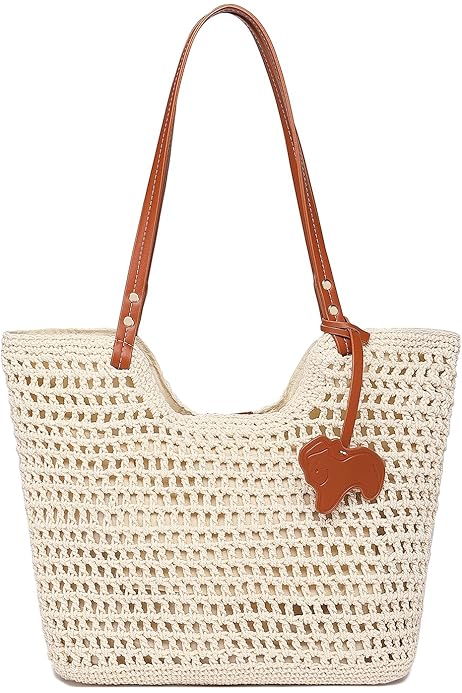 Amazon Cute Straw Purses Straw Purse Woven Summer Straw Tote Bag