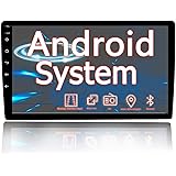 Binize Double Din Android Car Stereo 10.1 Inch Touch Screen Car Radio 2 Din GPS Navigation in-Dash Autoradio Head Unit with F