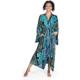 NOVICA Artisan Made Women's Handpainted Batik Patterned Robe from Indonesia