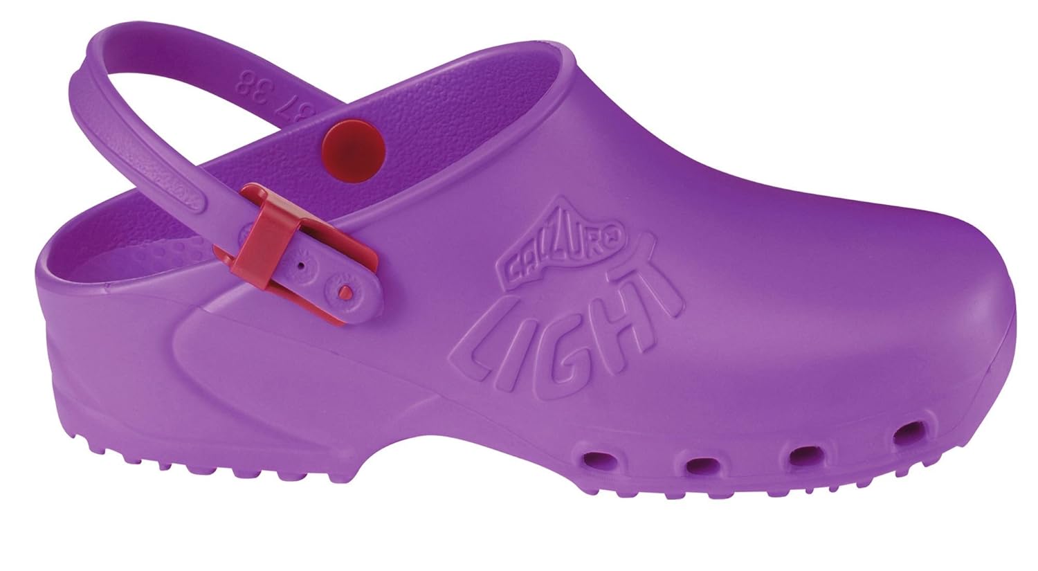 Light Calzuro Zuecos Profesionales CE Verde Blanco Color Violeta Rosa Naranja Azul