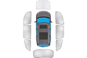 KMF Windshield Sun Shade Replacement for Honda Pilot Accessories 2016-2022, Side Window Sun Shade Cover Sun Visor Shield Cover, Rear Window Sunshade for Camping/Baby UV Block and Privacy Protect