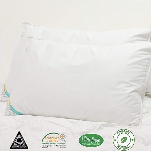 Kensingtons Ultimate Luxury 100 Hungarian Goose Down Pillow Snow