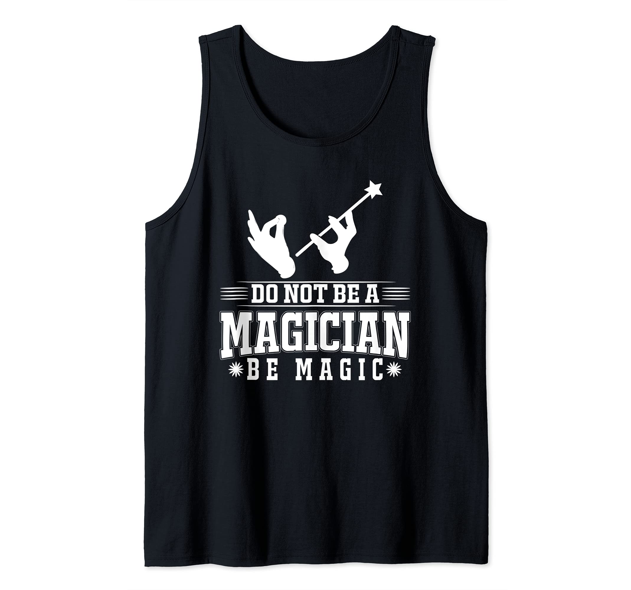 Magician Magic Tricks Stunts Optical Illusion Magical Tank Top