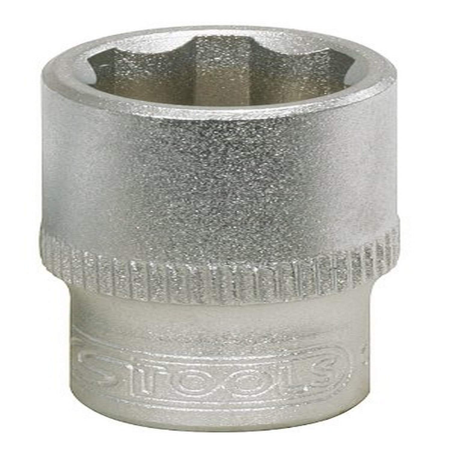 '1/4 Inch Socket 4.5 mm Matt Chrome