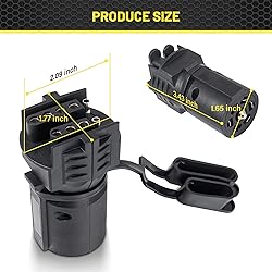 Oyviny 7 to 4 & 5 Pin Trailer Adapter, 2-in-1 Design