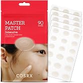 COSRX Master Patch Intensive, Oval-Shaped Pimple Patches (90 Counts) | Hydrocolloid Pimple Stickers with Tea Tree Oil &amp; Salicylic Acidm, Quick &amp; Easy Blemish, Zit Spot Treatment, Korean Skin care