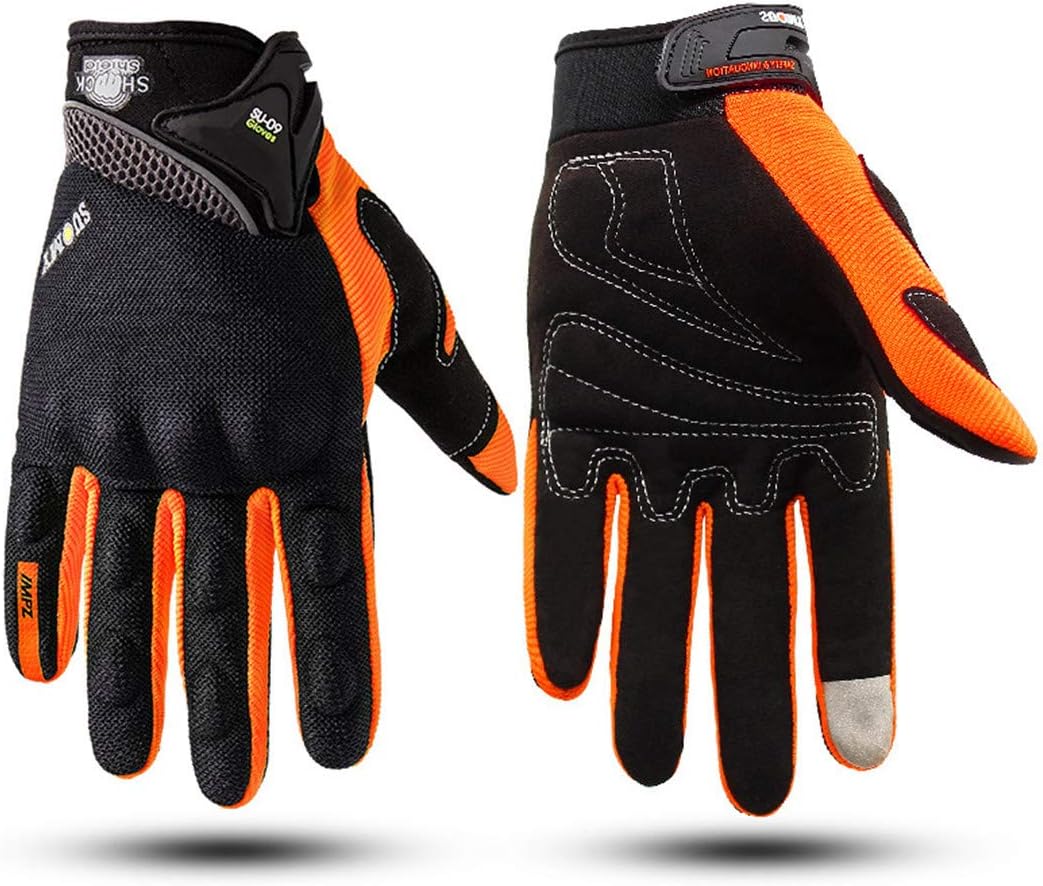 Buiyeron Motorcycle Riding Gloves Motorcycle Gloves Fit For Yamaha Bmw Full Finger Motocross Motorbike Gloves 3 L Amazon Co Uk Sports Outdoors