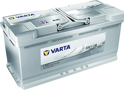 Amazon Co Jp バッテリー バルタ Varta 605 901 095 Agm105a トップターミナル 欧州車用 家電 カメラ
