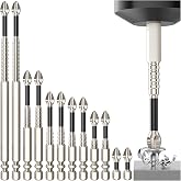 High Magnetic Screwdriver Drill Bit Set - 12Pcs | K5 Impact Resistant Non Slip Bit - Magnetic Screwdriver Set - Screwdriver Bit Set - 25 50 65 70 90 150mm