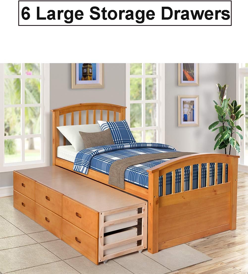 dartmouth youth sideway platform bed with drawer