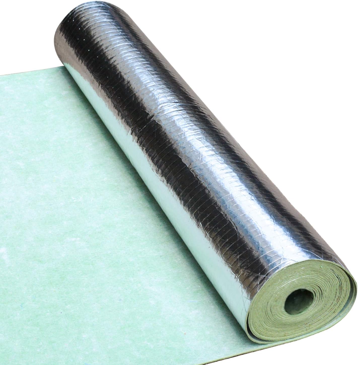 ybaymy Laminate Flooring Underlay 2mm Vapor Barrier Flooring