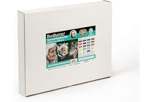 General Realism - Kirsty Rebecca Kit (20 Colors) by PanPastel, includes Sofft Tools and Palette Tray with Cover