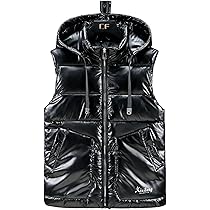 【ARMEN/アーメン】HOODED LONG VEST luxe sp Esmeling Mens Waterproof Hooded Puffer Vest Sleeveless Puffy