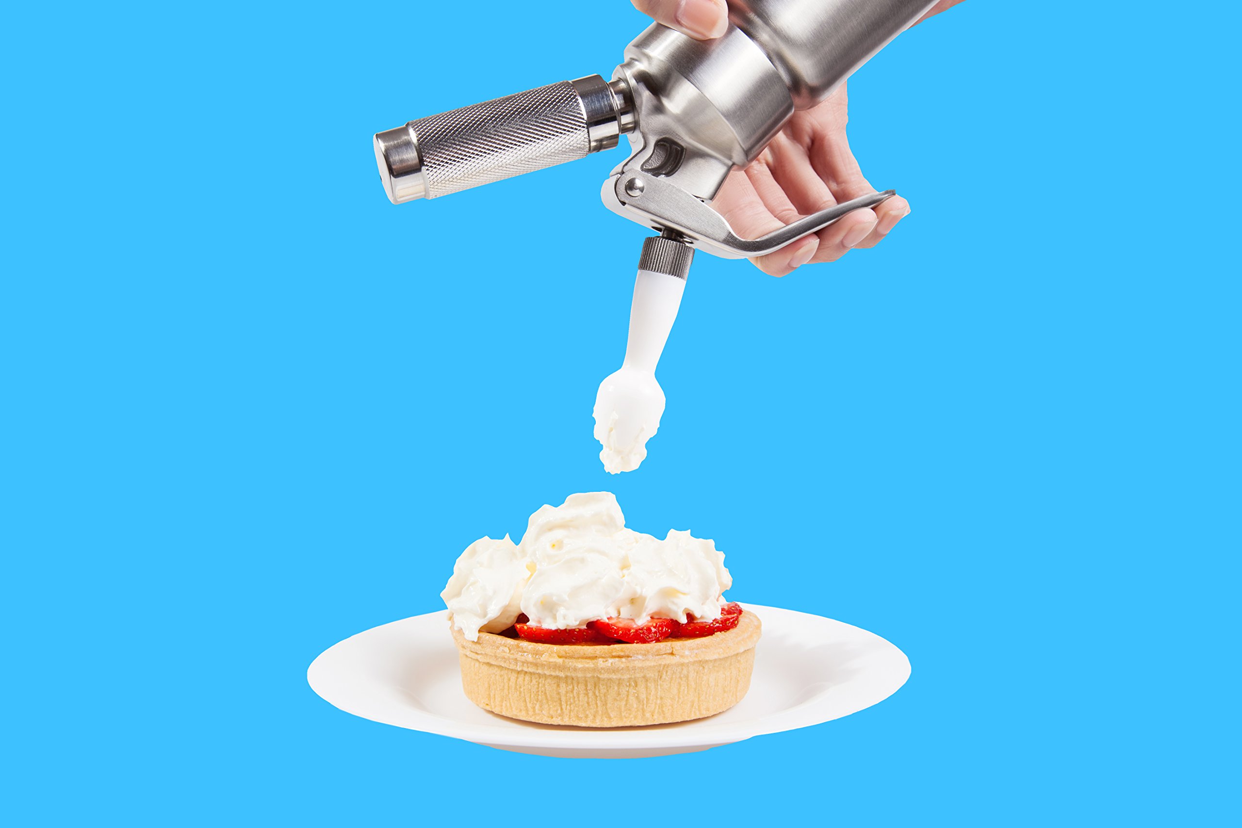 ICO Brand 1 Pint All Stainless Steel Professional Whipped Cream