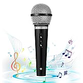 YUXIANLB Fake Microphone Prop Microphones Simulate Speech Mics Plastic Microphone 1PC Microphones Model for Karaoke Music Birthday Party Favors Stage Props Pretend Plays Or Halloween Festival Prop