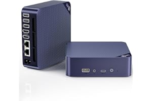 Beelink EQ14 Mini PC, Intel 13th Twin Lake-N150 (up to 3.6GHz, Upgraded N100), 16GB DDR4 RAM 500GB M.2 SSD, Dual LAN Mini Desktop Computer Support 4K@60Hz Dual Display/WiFi 6/BT 5.2 for Home/Office