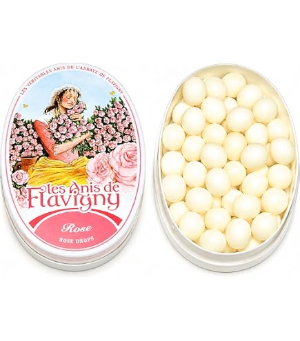 Amazon.com : Rose Flower Abbaye de Flavigny Anise drops all