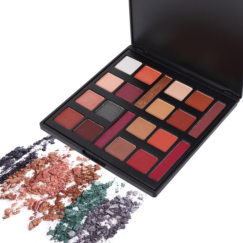 Pro Eyeshadow Palette, Valuemakers Shimmer & Matte Eye Palette-Waterproof Neutrals Cosmetics Make Up Tools Kit(20 Colours)