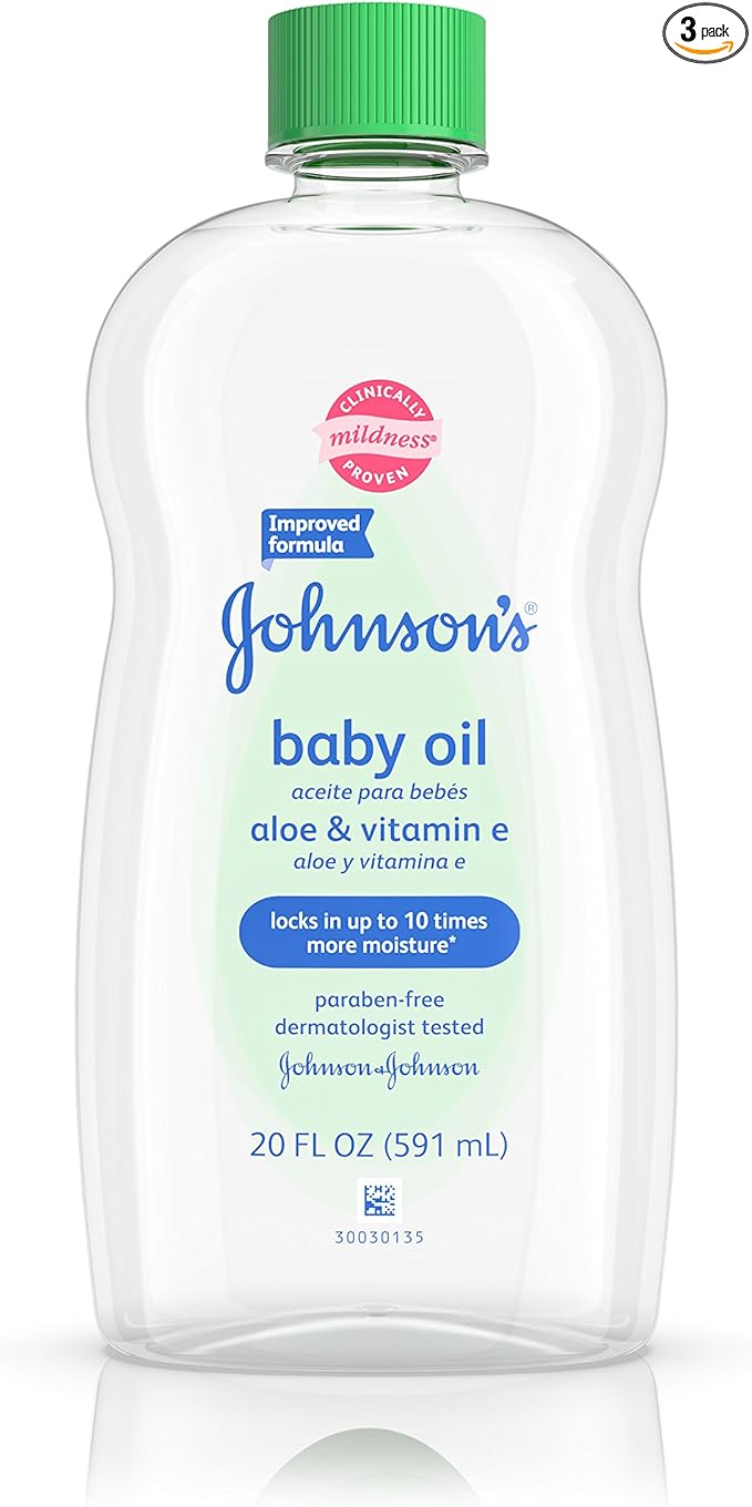 baby oil with aloe and vitamin e