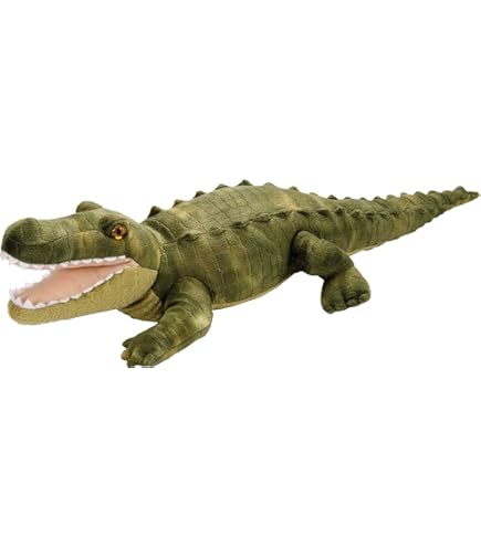 Amazon.com: Wild Republic Earthkins Crocodile, Stuffed Animal, 15