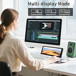 Ulrhzar Small Touchscreen Monitor 7.8inch 1280x400P