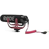 R&Oslash;DE VideoMic GO On Camera Microphone - Black/Red