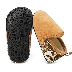 L-RUN Girls House Slippers Kids Toddler Boy