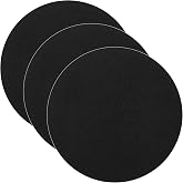 7.25inch Charcoal Filters for Compost Bucket, 3 Pack Compost Filter for Countertop Bin Pail, Activated Carbon Replacement Filters for Kitchen Compost Bins, Home Bucket Compost Bin Refill, Round