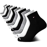 Tommy Hilfiger Men's Cushion Quarter Cut Ankle Socks (12-Pack)