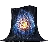 Flannel Throw Blanket Swirl Lightweight Fleece Bed Blanket Vertical Soft Warm Blanket All Season Sofa/Couch/Chair for Child A
