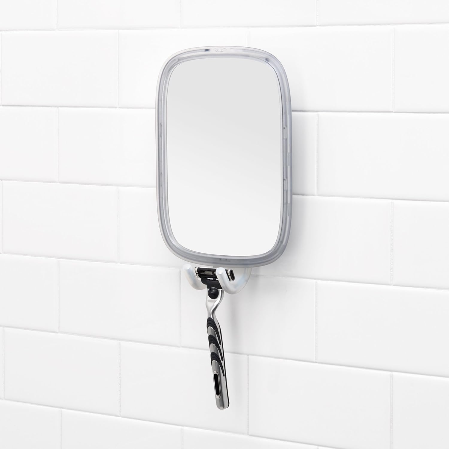 OXO Good Grips Stronghold Suction Fogless Mirror: Home & Kitchen