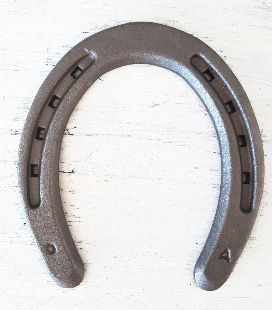 New Steel Horseshoes Plain Shoe Size 0 Sand Blasted