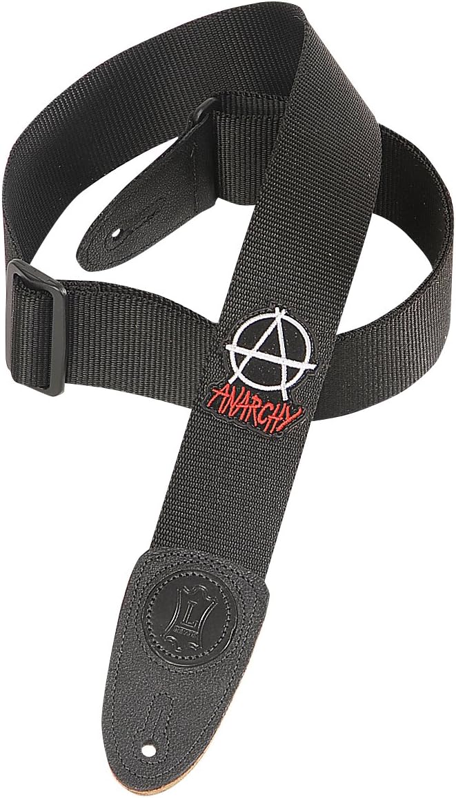 Levy's Leathers 2 Polypropylene Guitar Strap with Anarchy