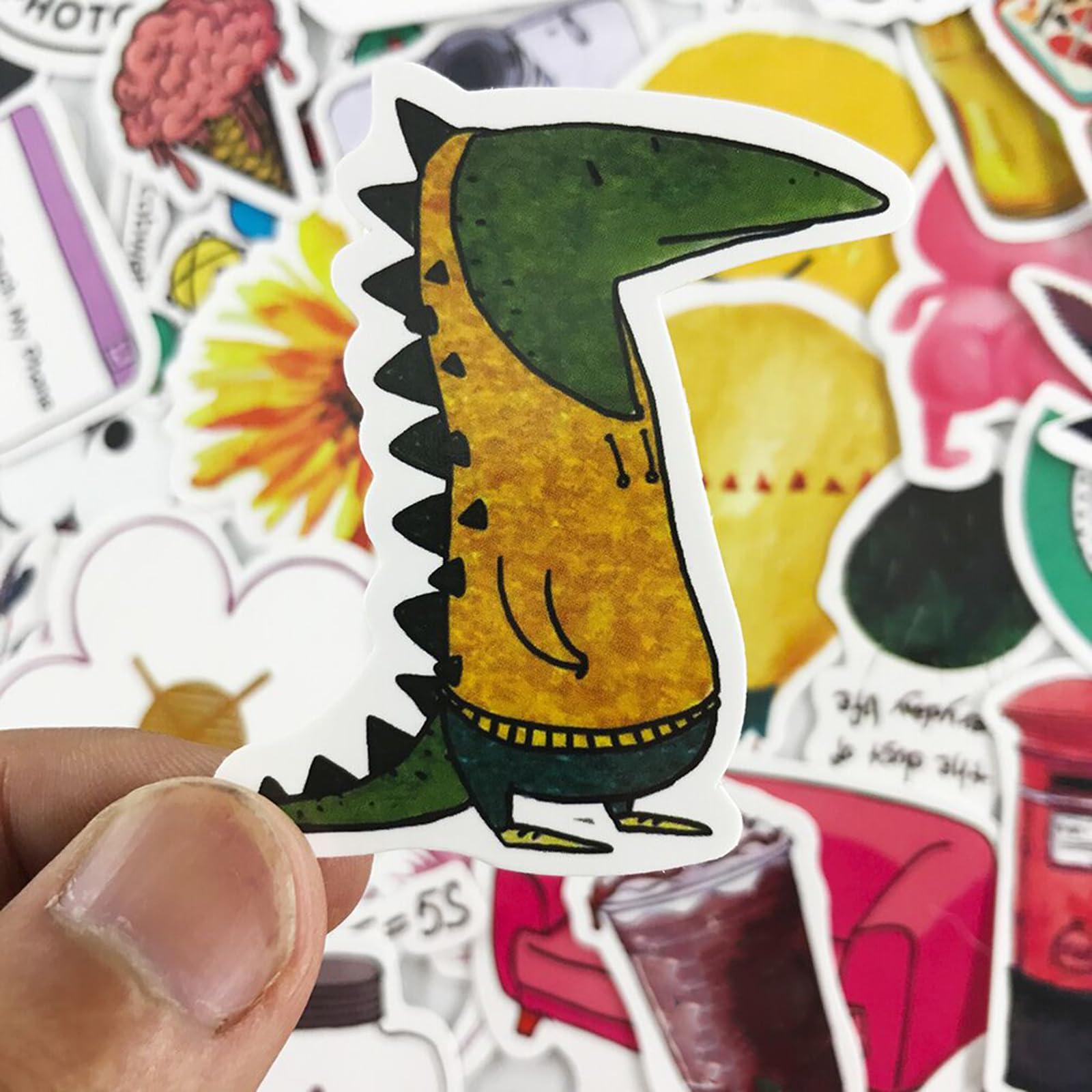 Photo 1 of 100Pcs Sticker for Kids, Cute Cartoon Mouse Waterproof Vinyl Stickers for Teen Girl Water Bottle, Laptop, Phone, Computer, Guitar, Notebook x3
