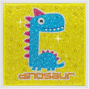Amazon.com: Pinkly Love Dinosaur Diamond Painting Diamond Dotz for Kids