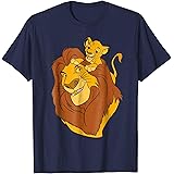 DisneyThe Lion King Simba and Mufasa Father and Son T-Shirt T-ShirtOEKO-TEX STANDARD 100