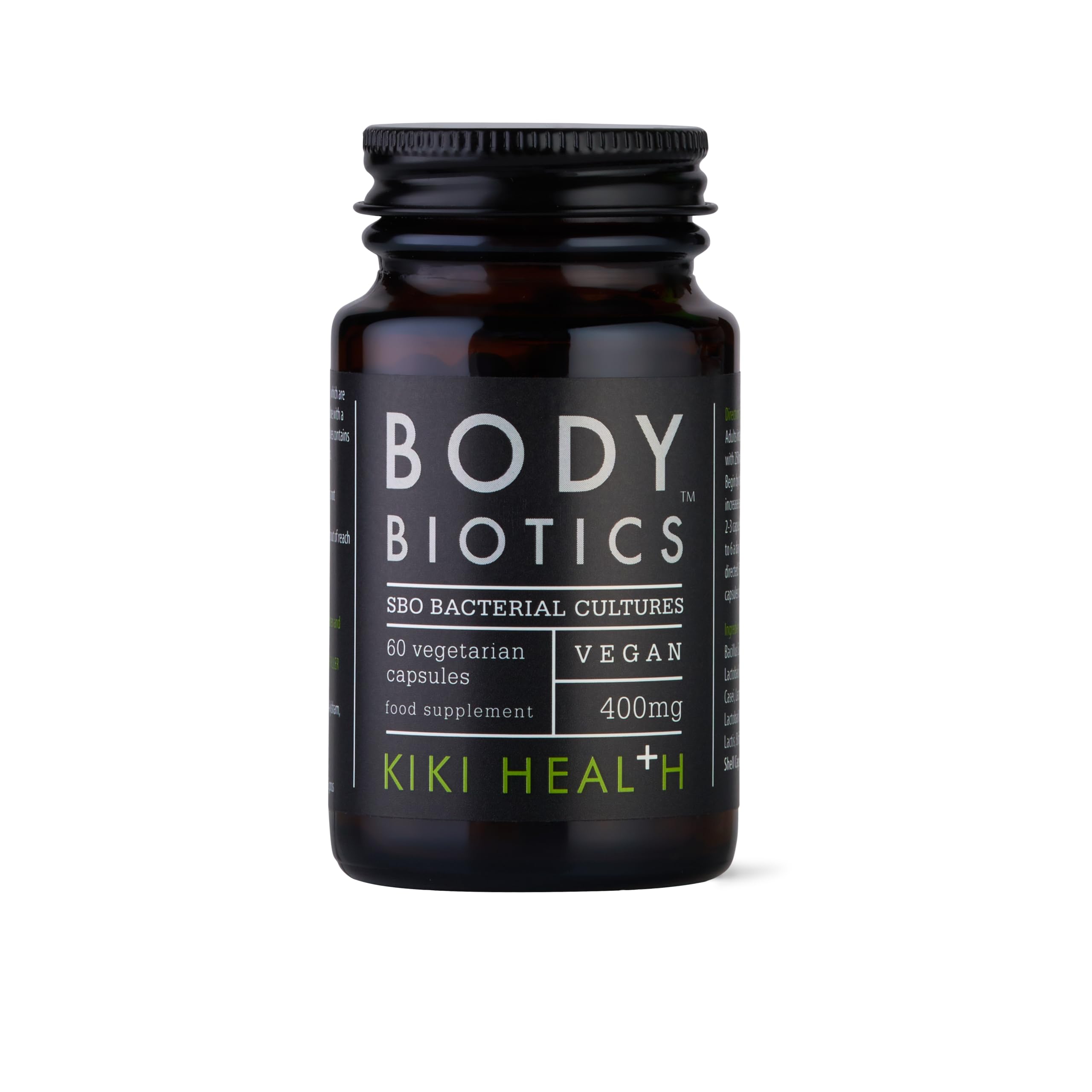KIKI Health Body Biotics for Men & Women | Probiotics Supplement | Strengthens Digestive & Gut Health | Reduces Bloating | Dietary Probiotics for Colon & Immune Health | Promotes Wellness (60 Count)