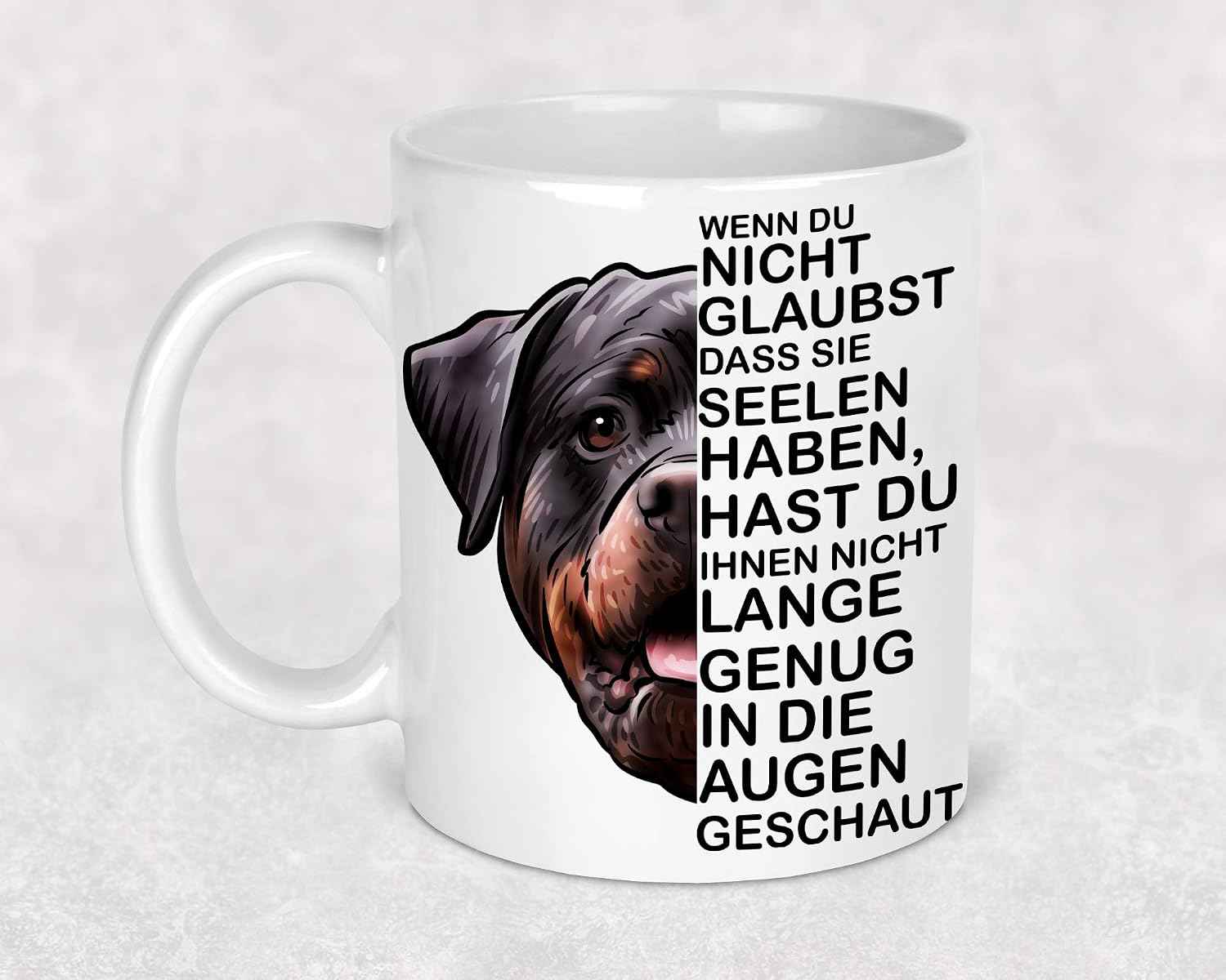 Hunde Tasse – Lustiger Spruch „Andere Hunde Bekommen Kommandos…“ – Geschenk Für Hundebesitzer, 330 Ml