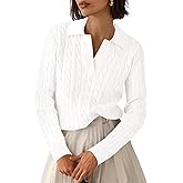 BTFBM Women's Oversized Sweaters Fall Fashion Clothes 2025 Trendy Knit Pullover Casual Long Sleeve V Neck Sweater Jumper Tops