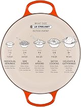 Le Creuset Signature Cast Iron Round Casserole 24 cm Volcanic 4.2 L view 9